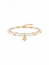 Golden Stardust Pearl Bracelet