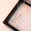 Decorative Necklace with Silver Heart and Engraved Ball