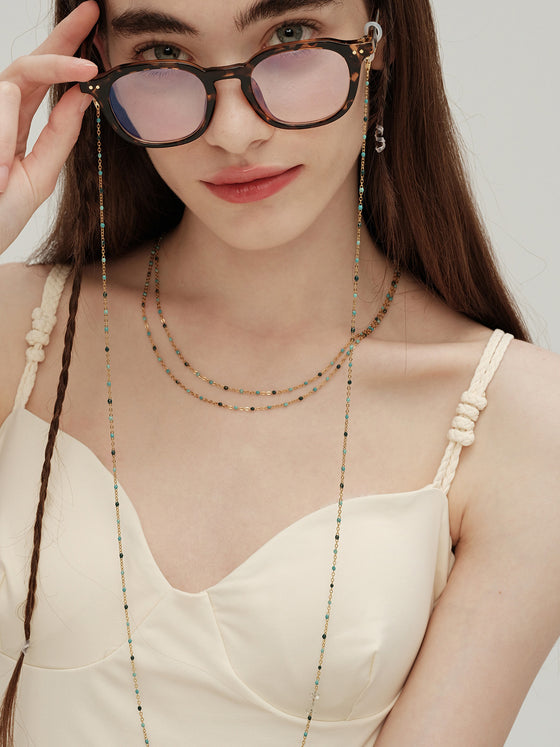 Vibrant Layers Collarbone Necklace