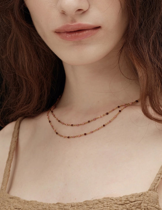 Vibrant Layers Collarbone Necklace